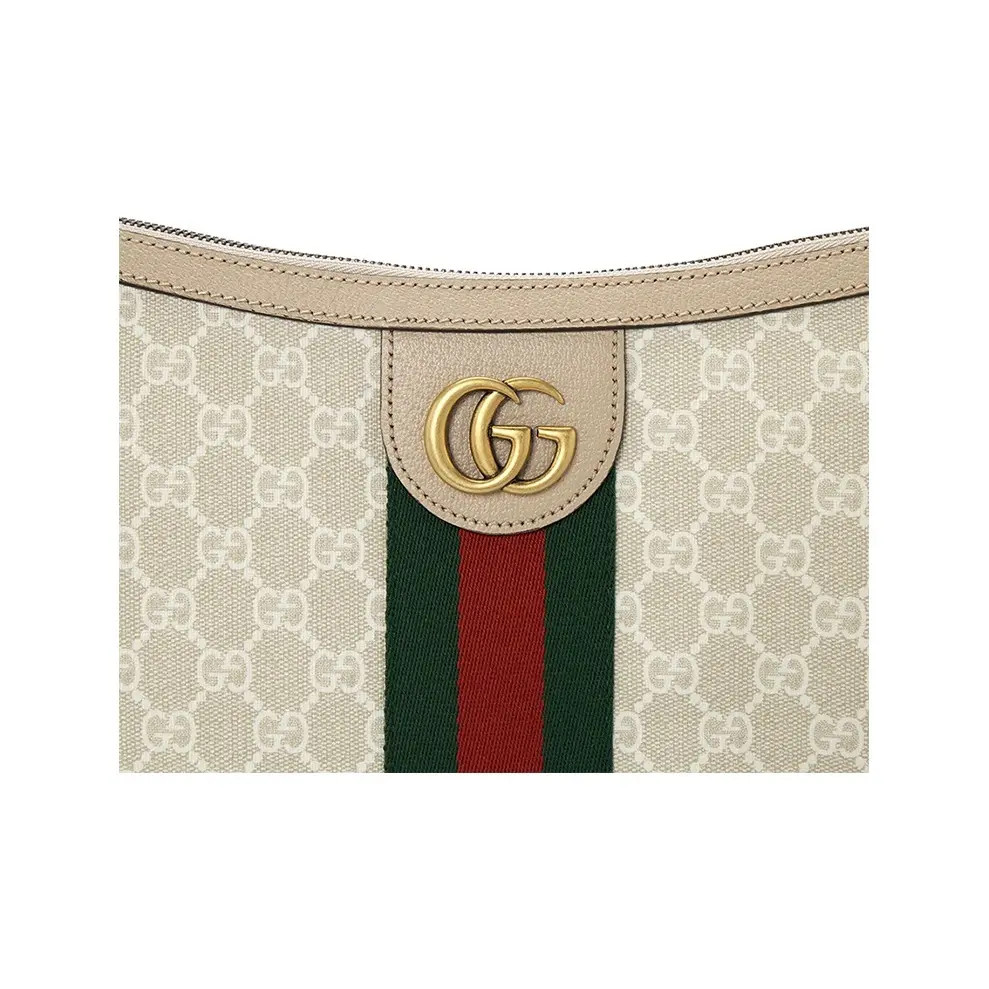 Gucci Ophidia Half Moon Bag Shoulder Crossbody Bag Small Women’s 11.8x2x8.6 in