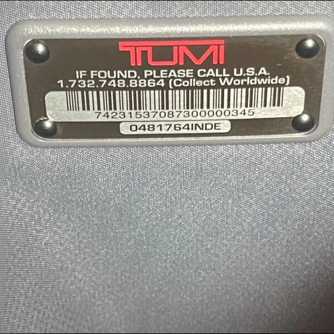 TUMI 2Way Business Bag Nylon Leather Navy Black Model 0481764INDE 14.96in