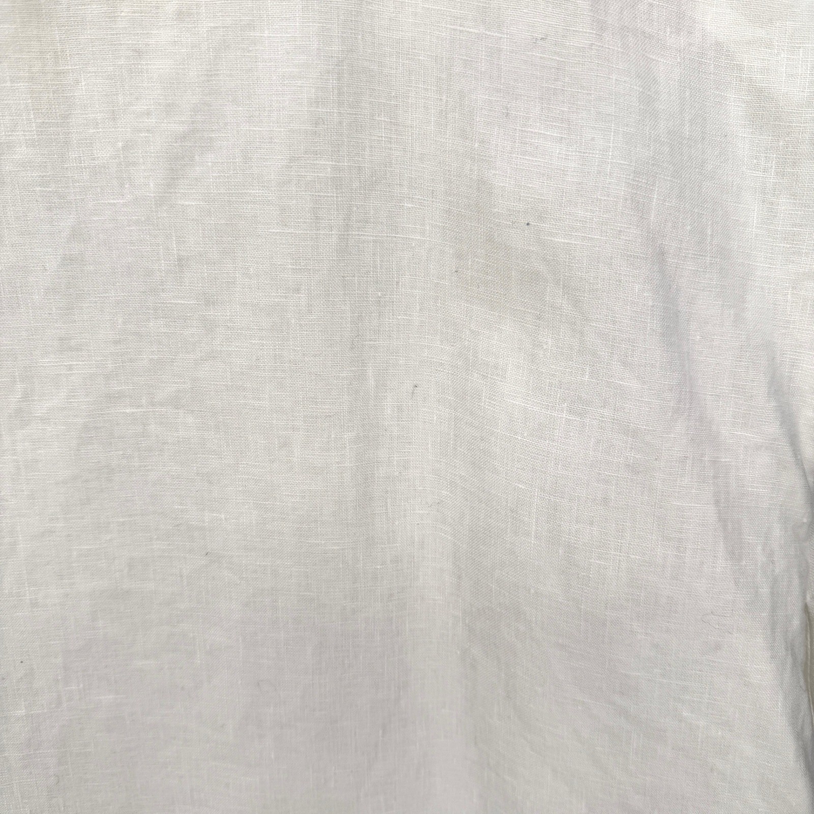 RESET by Jane Linen Mini Dress Womens Medium White Casual Travel Beach Pool