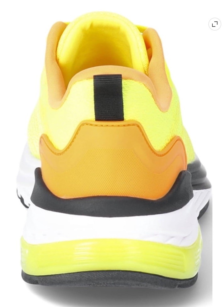 New Avia Men’s Hypersonic Gel Running Shoes Yellow Size 8.5