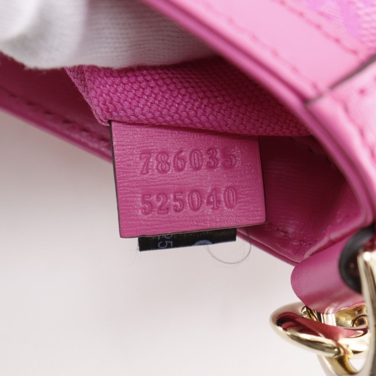 Gucci Moon Side Mini Shoulder GG Canvas Bag Pochette Color Unspecified One Used