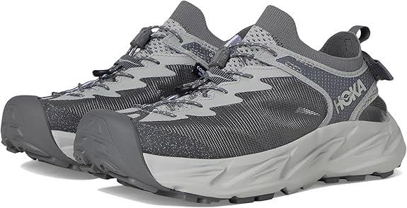 New Men’s Hoka Hopara 2 Hiking Trail Shoes Sandals Size 8-13 Grey 114760