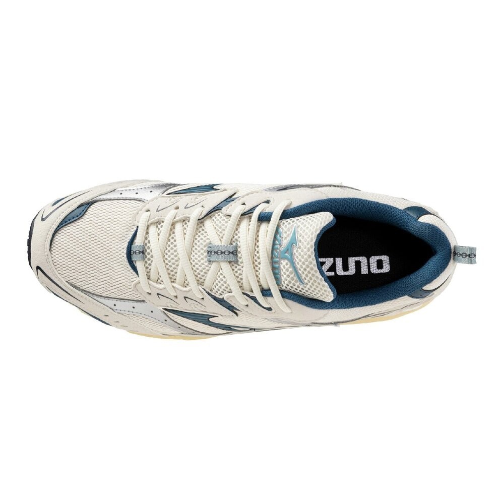 mizuno MXR D1GA256206 Light Beige Blue Unisex Shoes tko06