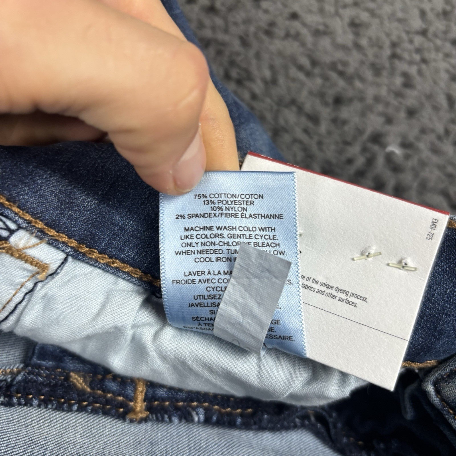 Express Mens Jeans ACTUAL 31×32 Classic Slim Stretch Blue Denim TAG 29×32