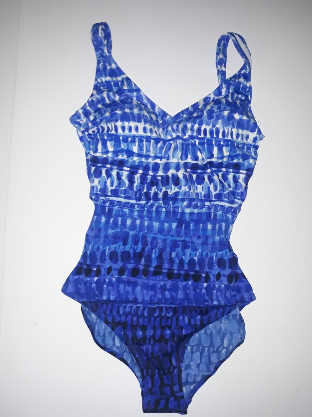 Essentials by Gottex Tummy-Control Womens One Piece Swimsuit Navy Size 6 NEW