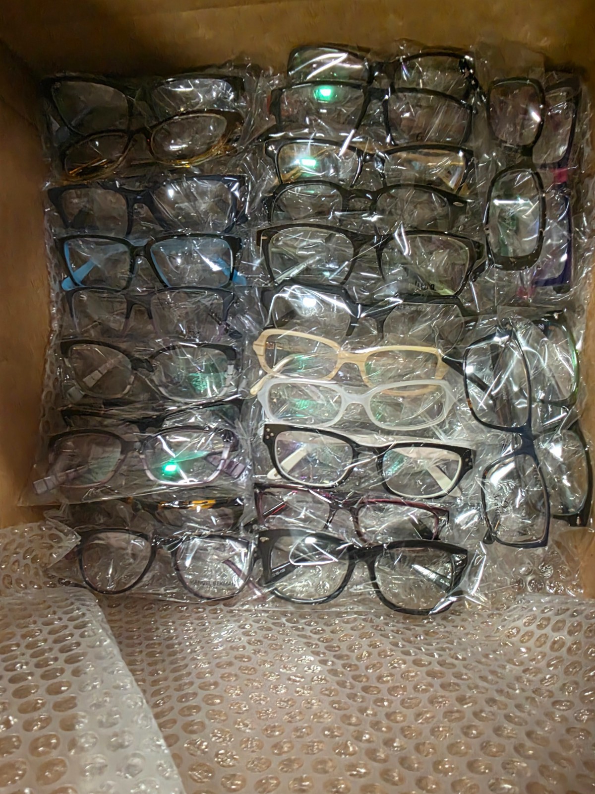 Bulk Lot 50 PCS Optical Frames New Mixed Styles TR90 Acetate Metal Wholesale Mix