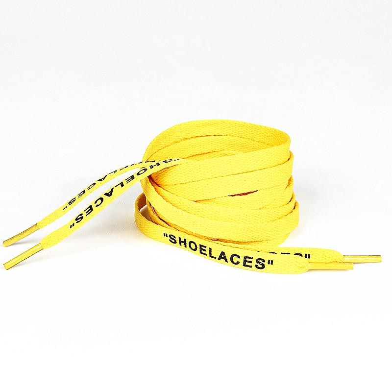 Silicone Printing Shoelaces with Zip Tie Off White The Ten Shoelaces for Sneaker