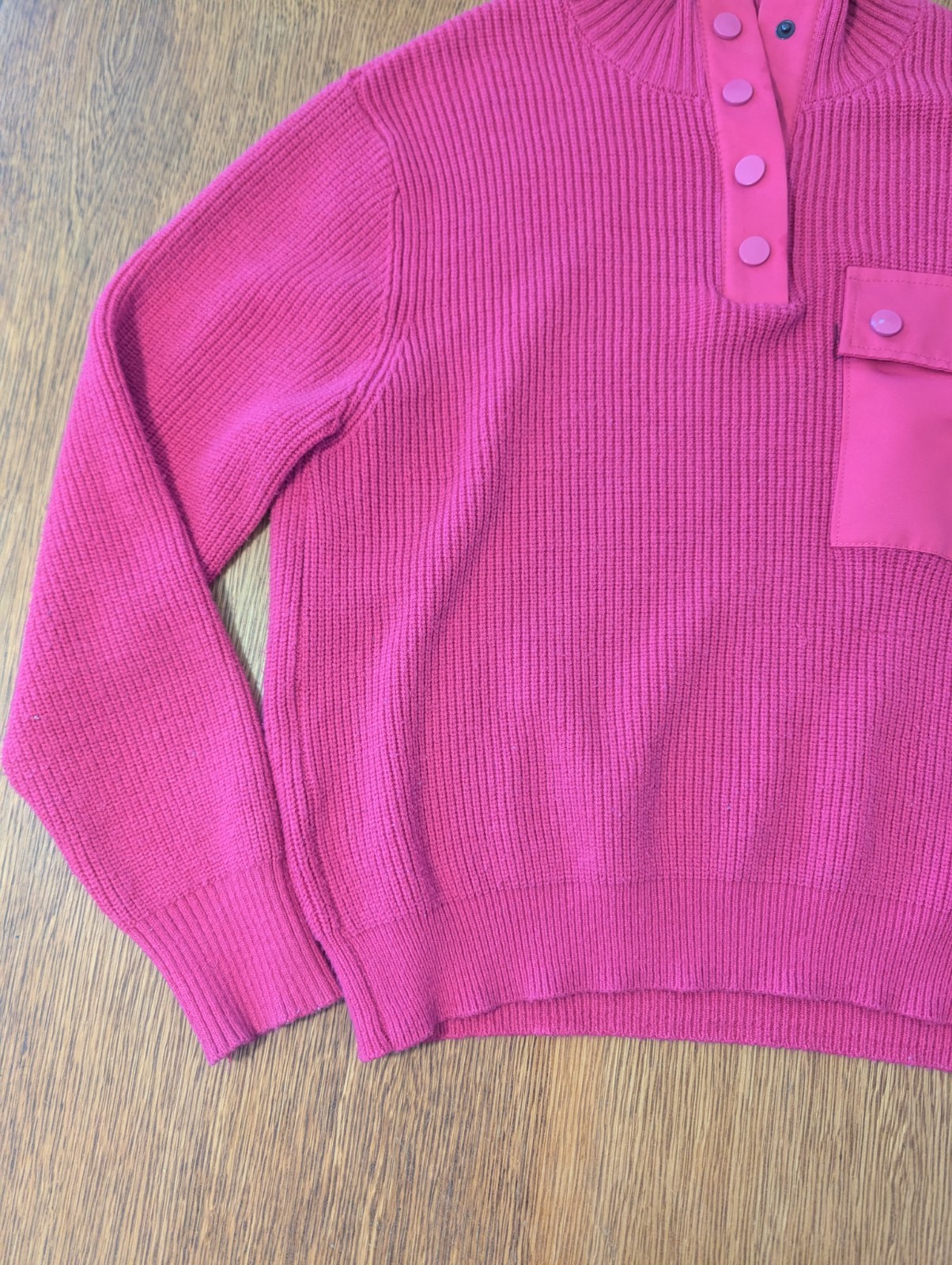 Zara Knit Pullover Sweater Womens Size 13-14 CM 164 Magenta Pink