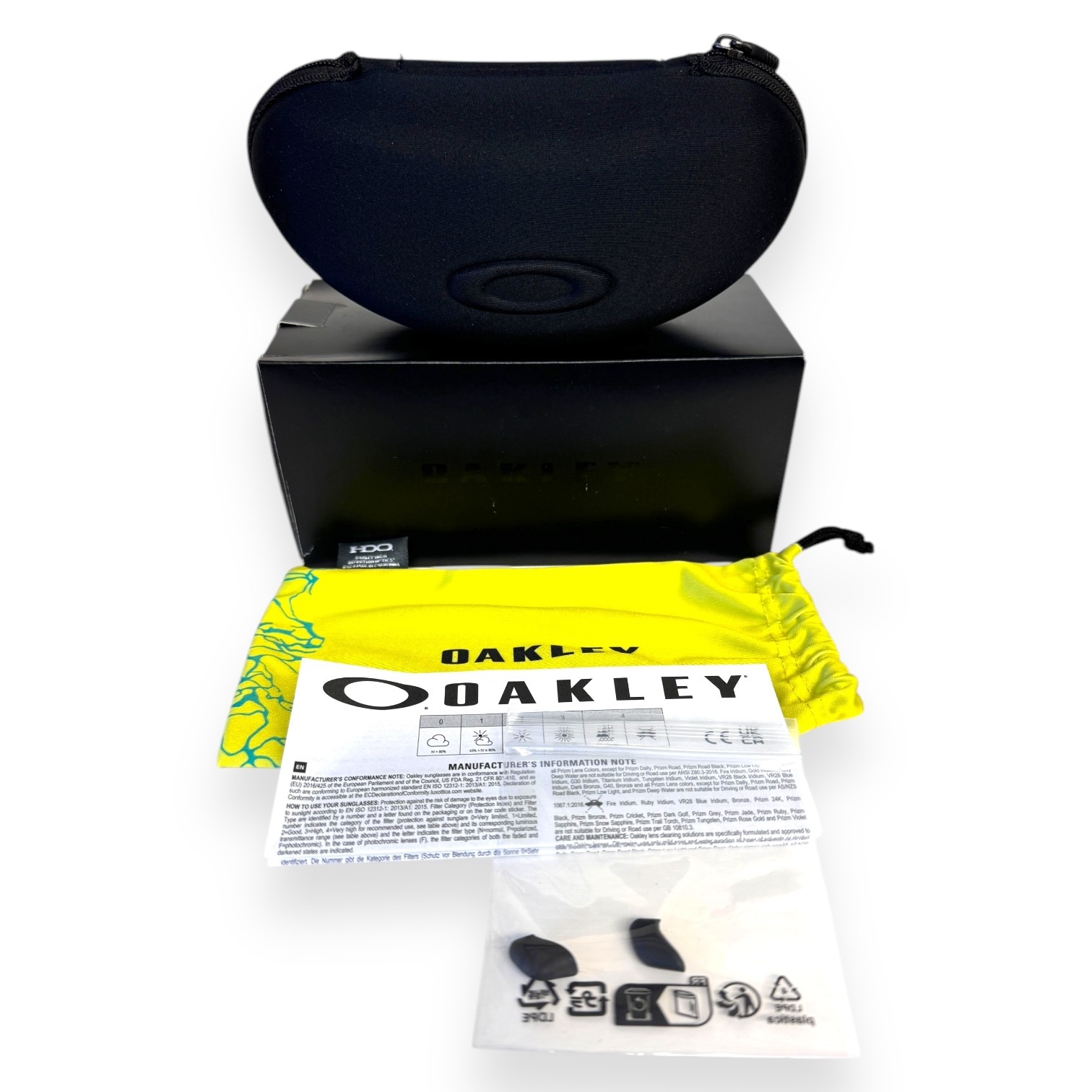 Oakley Bisphaera Sunglasses OO9400-1368 Matte Tennis Ball Yellow Prizm w/case