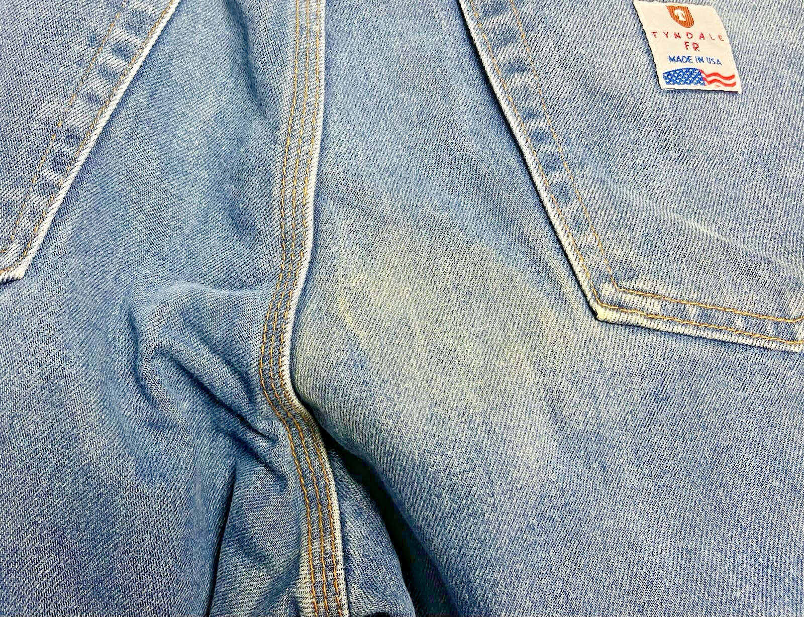 Tyndale FRMC Jeans Mens 36×32 Flame Resistant Workwear Blue Denim Pants F290T