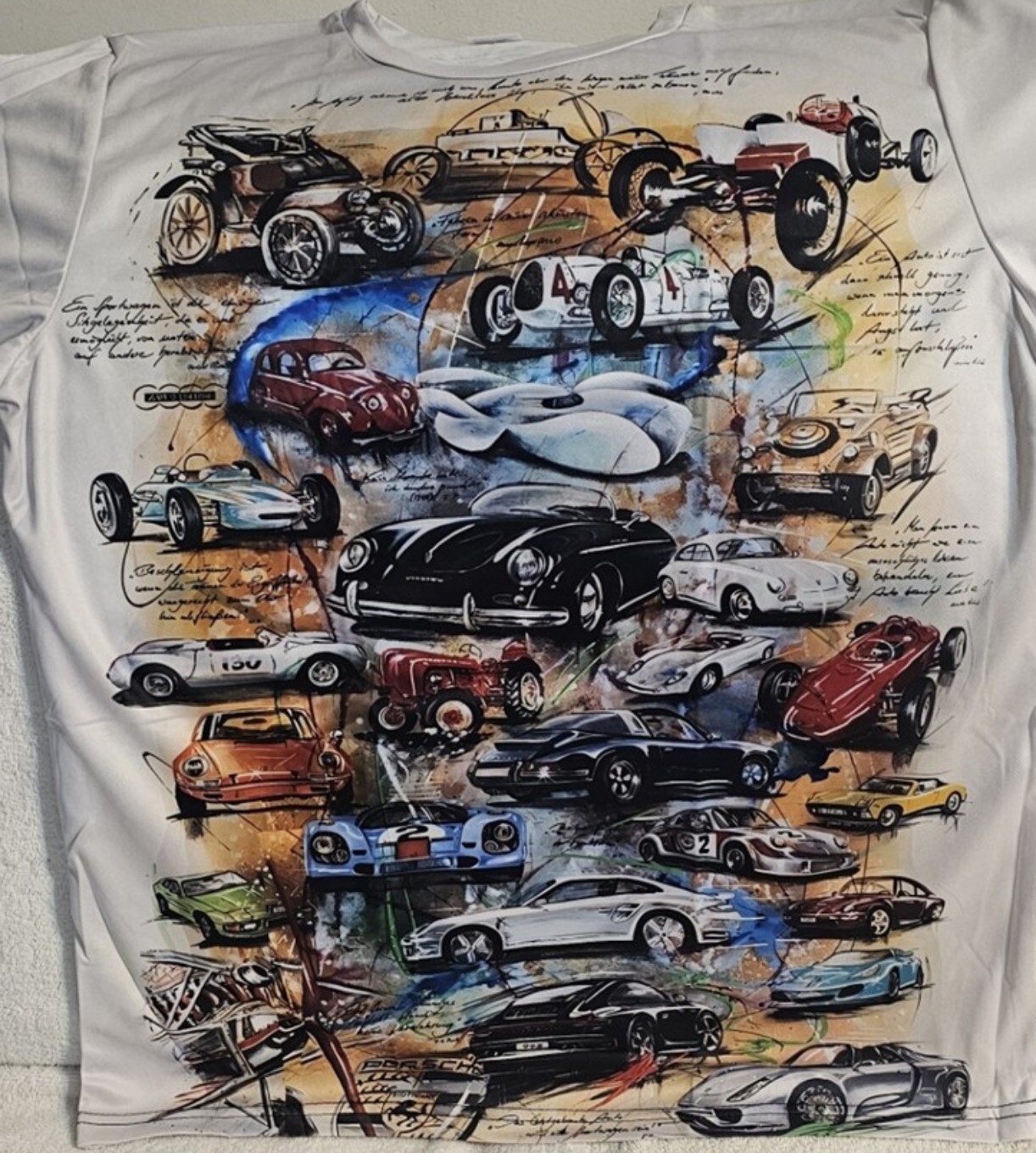 RACING CAR CARS MOTORSPORTS PORSCHE MUSTANG CORVETTE T-SHIRT SHIRT