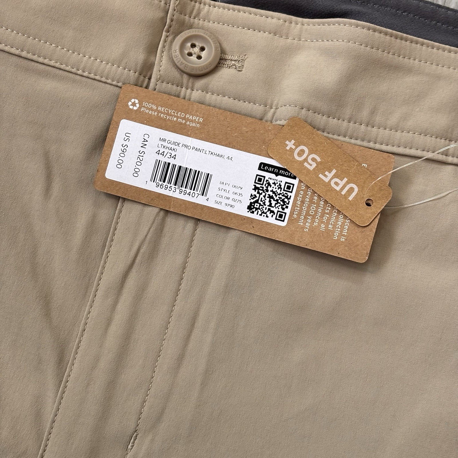 Eddie Bauer First Ascent New MR Guide Pro Pants Hiking 44×34 CHOOSE YOUR COLOR