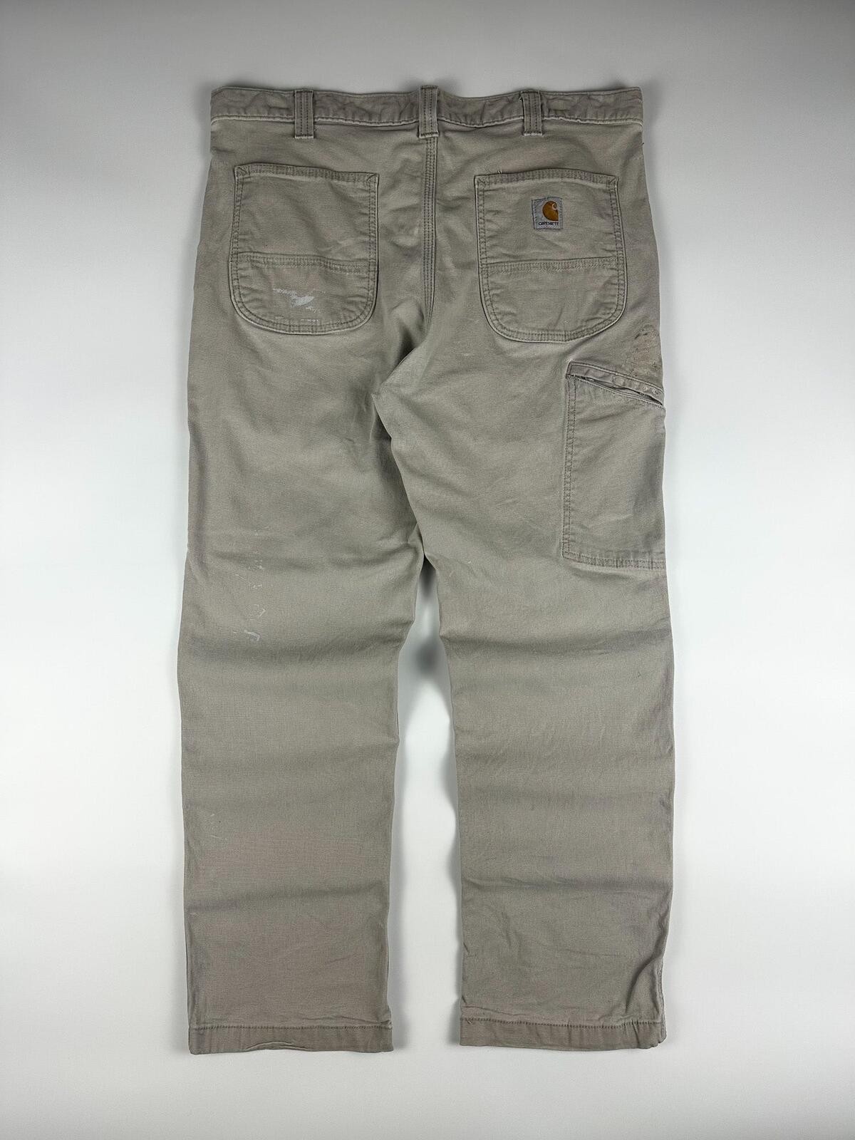 Preloved 2010s Carhartt Rugged Flex Relaxed Fit Workwear Carpenter Pants 36×28