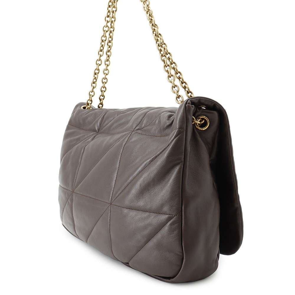 SAINT LAURENT PARIS Jamie 4.3 Chain Shoulder Bag Size Large Lambskin Light M…