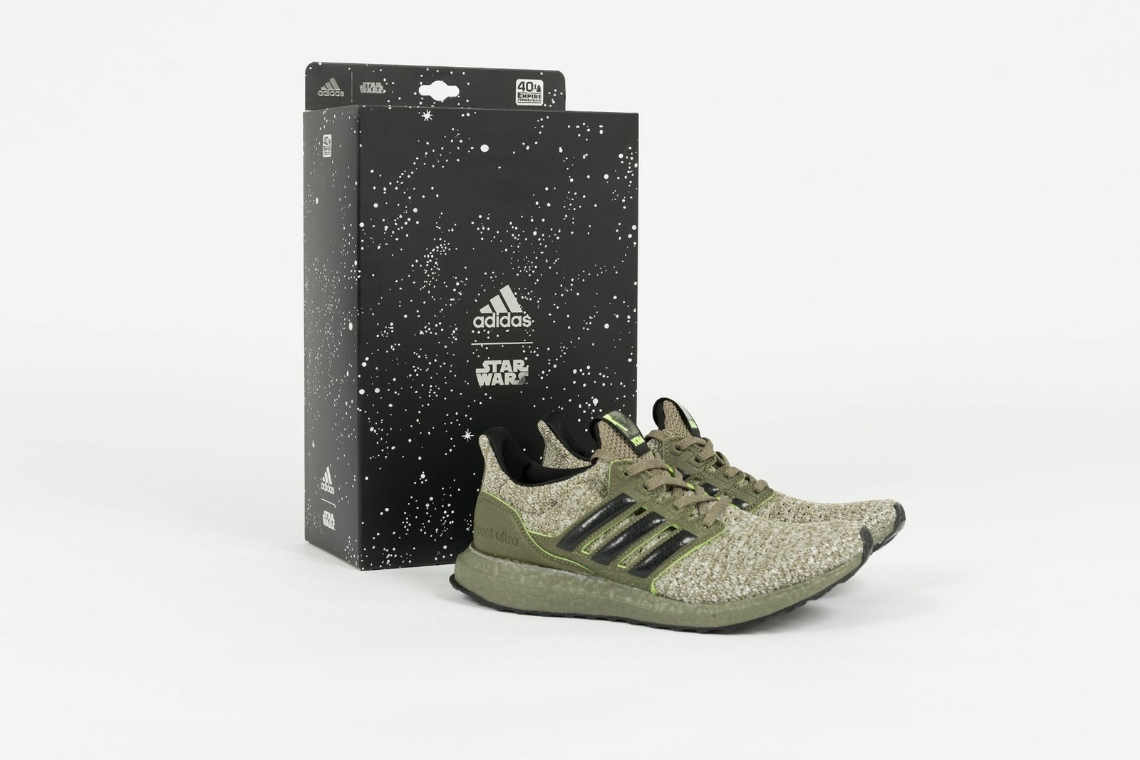 Adidas Ultraboost Ultra Boost DNA X Star Wars Yoda Green FY3496 Running