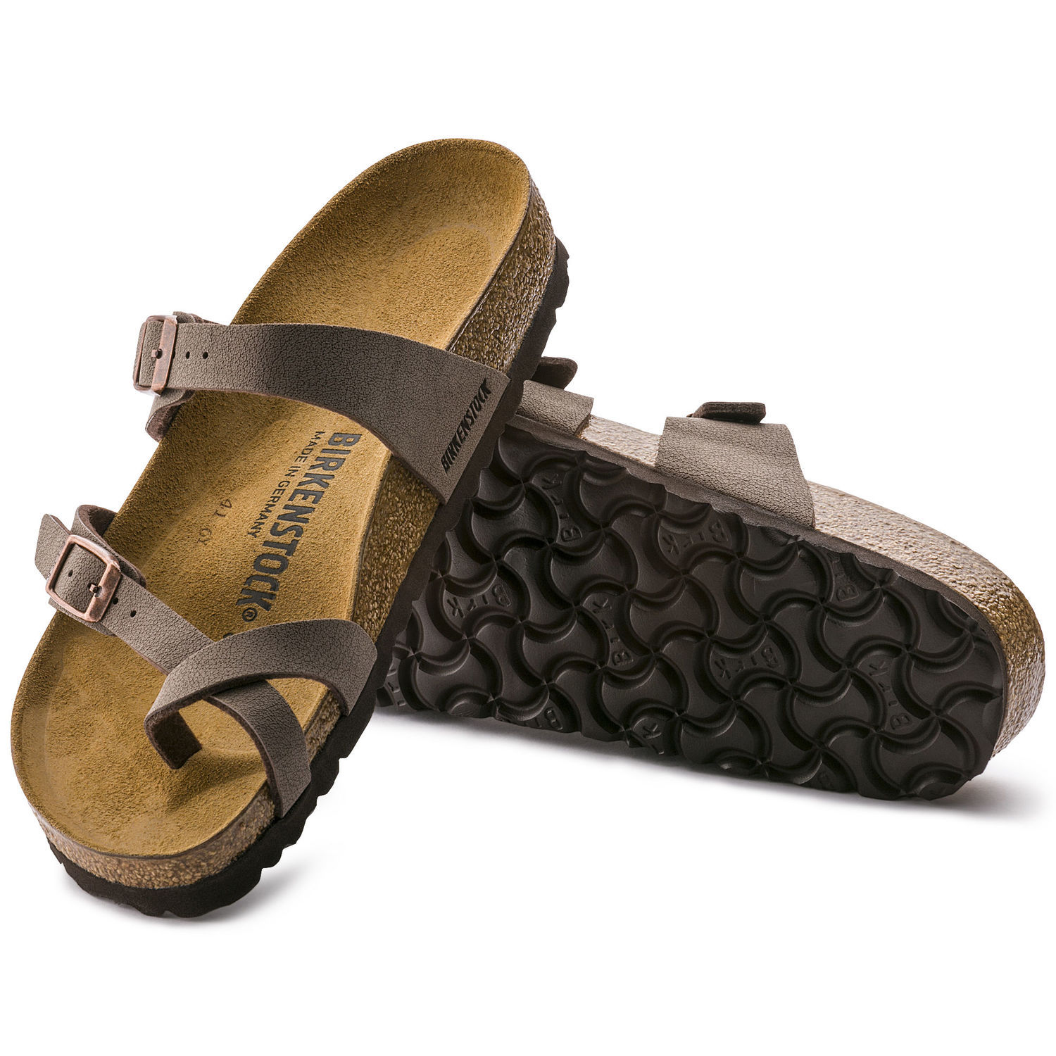 Birkenstock Birko Flor Nubuck MAYARI – Mocca Brown BNIB 071061