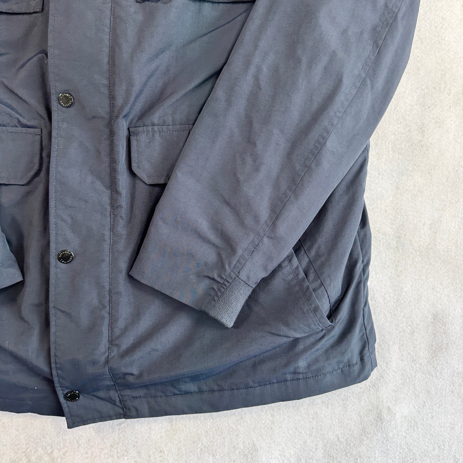 Penguin 2 In 1 Jacket & Detachable Gilet Lining Men’s XL Blue Hood Windbreaker