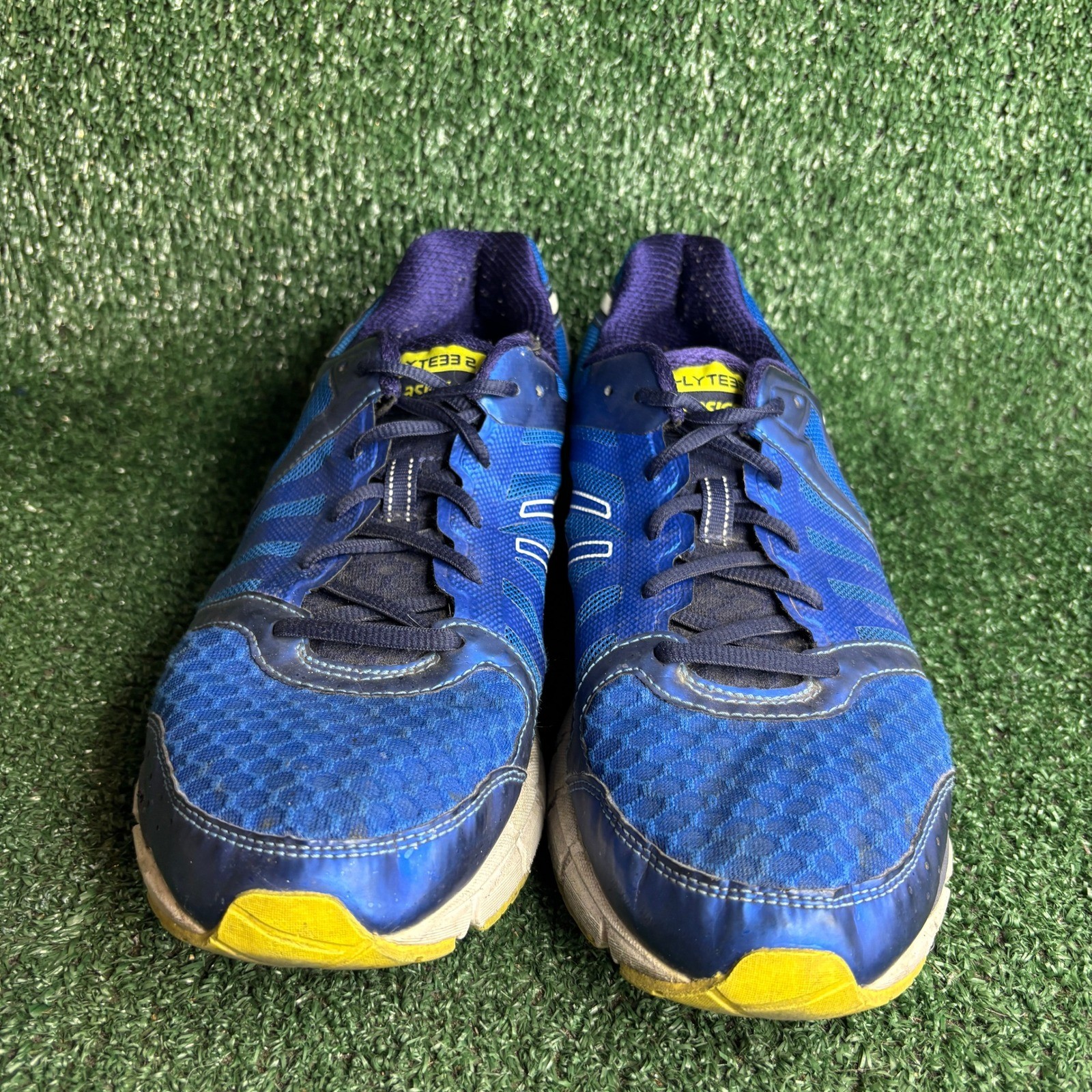 Asics Gel-Lyte33 2 T317N Mesh Breathable Athletic Running Shoes Blue Mens 11