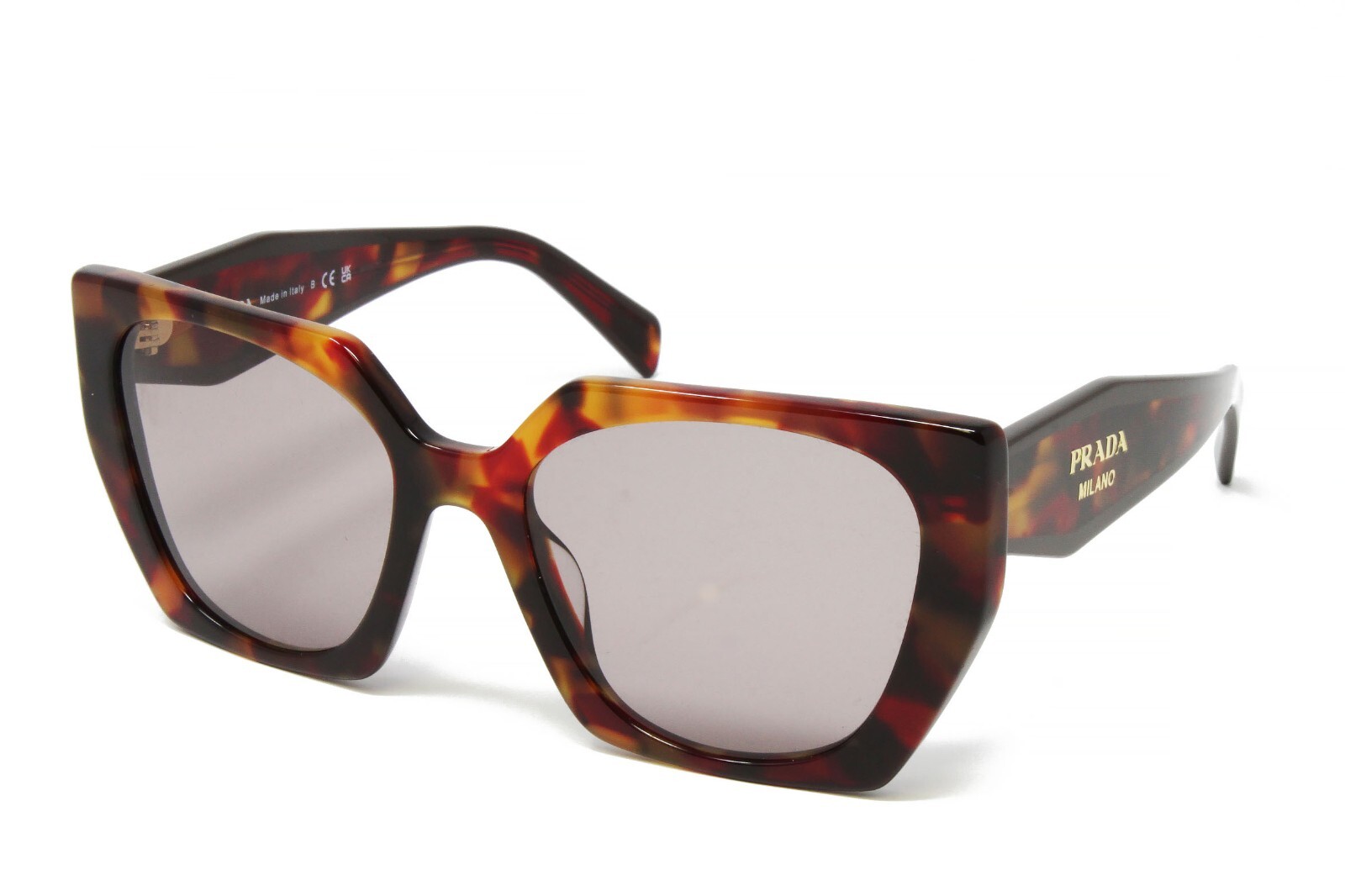 Prada Women’s Sunglasses PR15WS 22A20I Poppy Tortoise 54mm NEW!