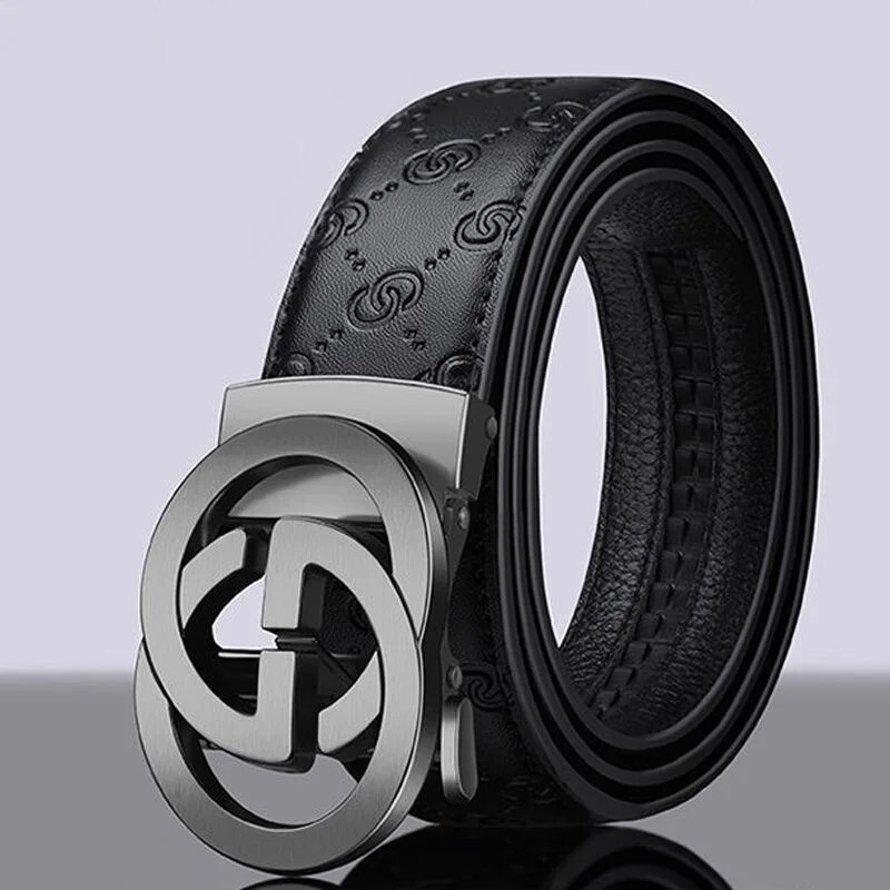 Luxury Vintage Designer Brand belt Width 34mm Belt Men High Quality Genuine