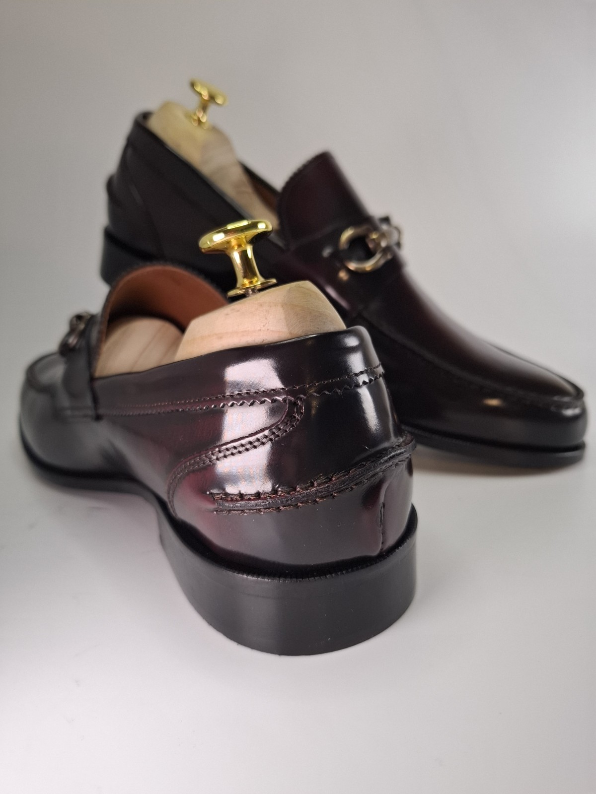 👞 Men’s Vai Now Strap Bordeaux Elegant Shoes – Made in Italy – 40/41/42/43/44