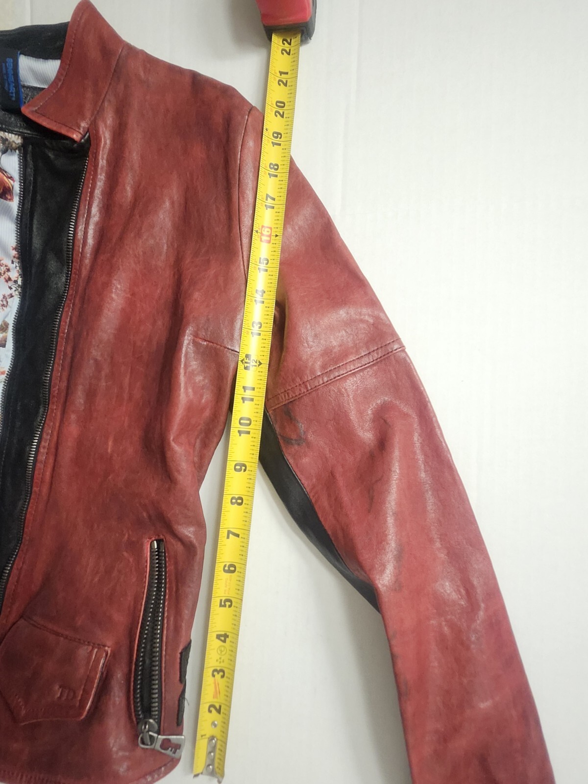 Benheart Sonia LTD Supple Leather Jacket size 44 Made In Italy