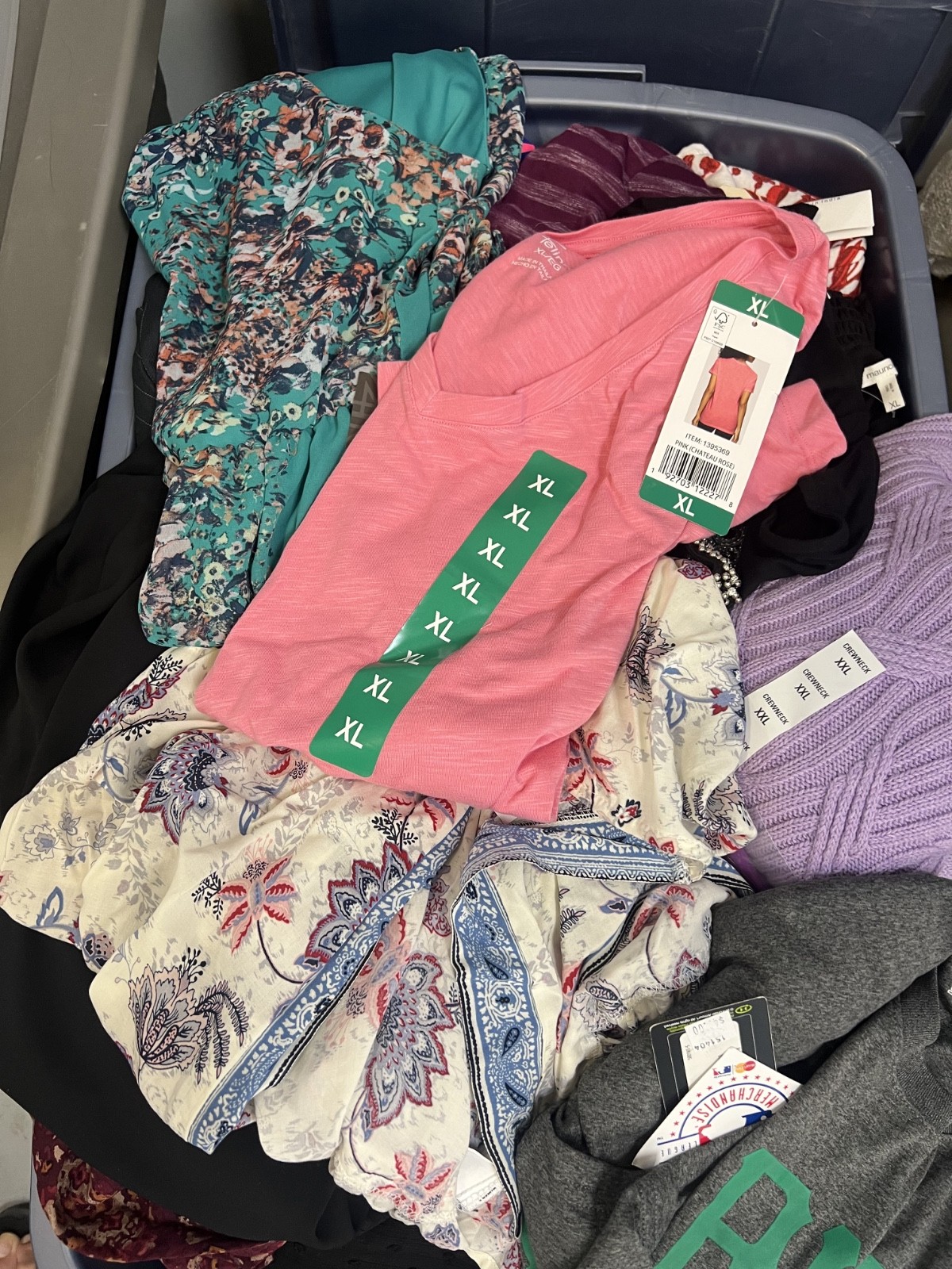 NEW With Tags 10PC Clothing Reseller Online Selling Lot/Box of Wholesale Clothes
