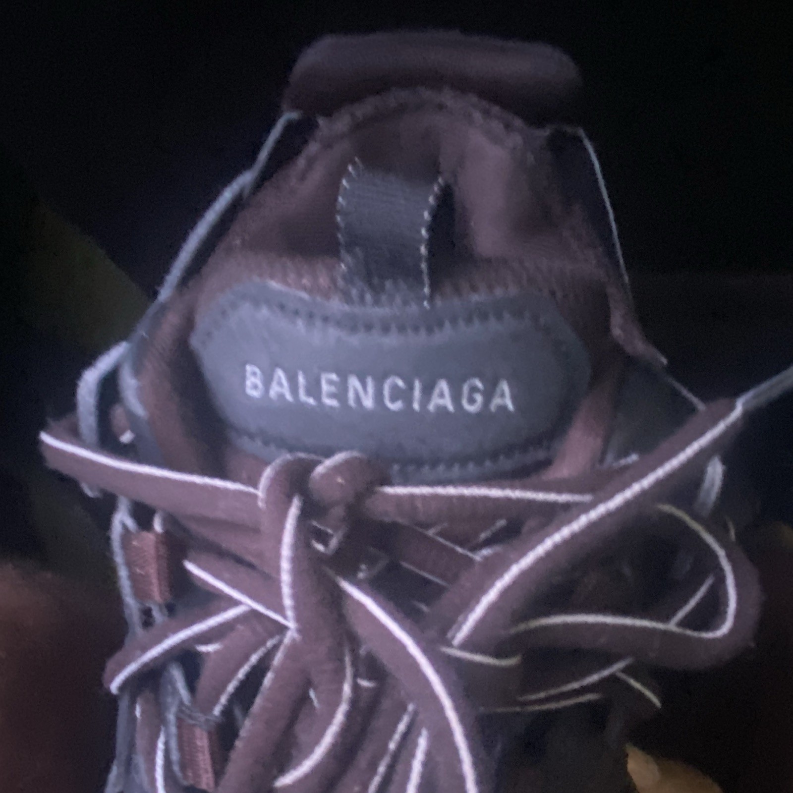 Balenciaga Track Black Men’s Low Top Lace-Up Athletic Sneakers