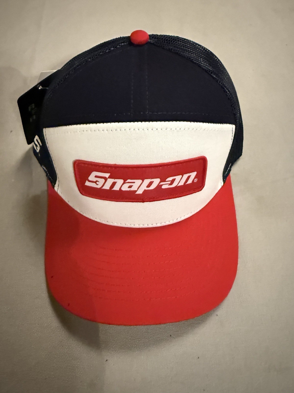 Snap On Tools Hat Red White Blue New Adjustable American Flag