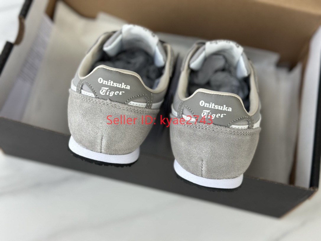 NEW Onitsuka Tiger SERRANO Mens Womens Sneakers Gray/White 1183B400-22