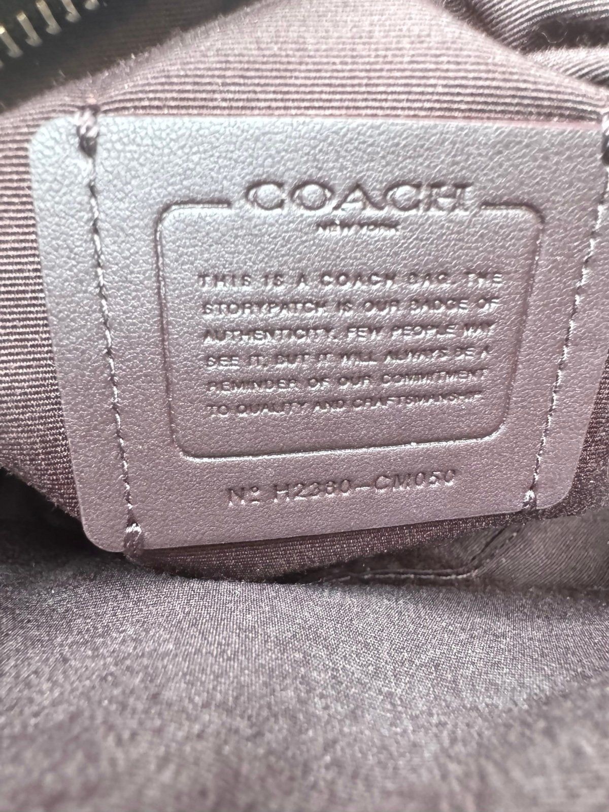 Coach Mini Darcie Carryall Bag br In Blocked Signature Canvas Black