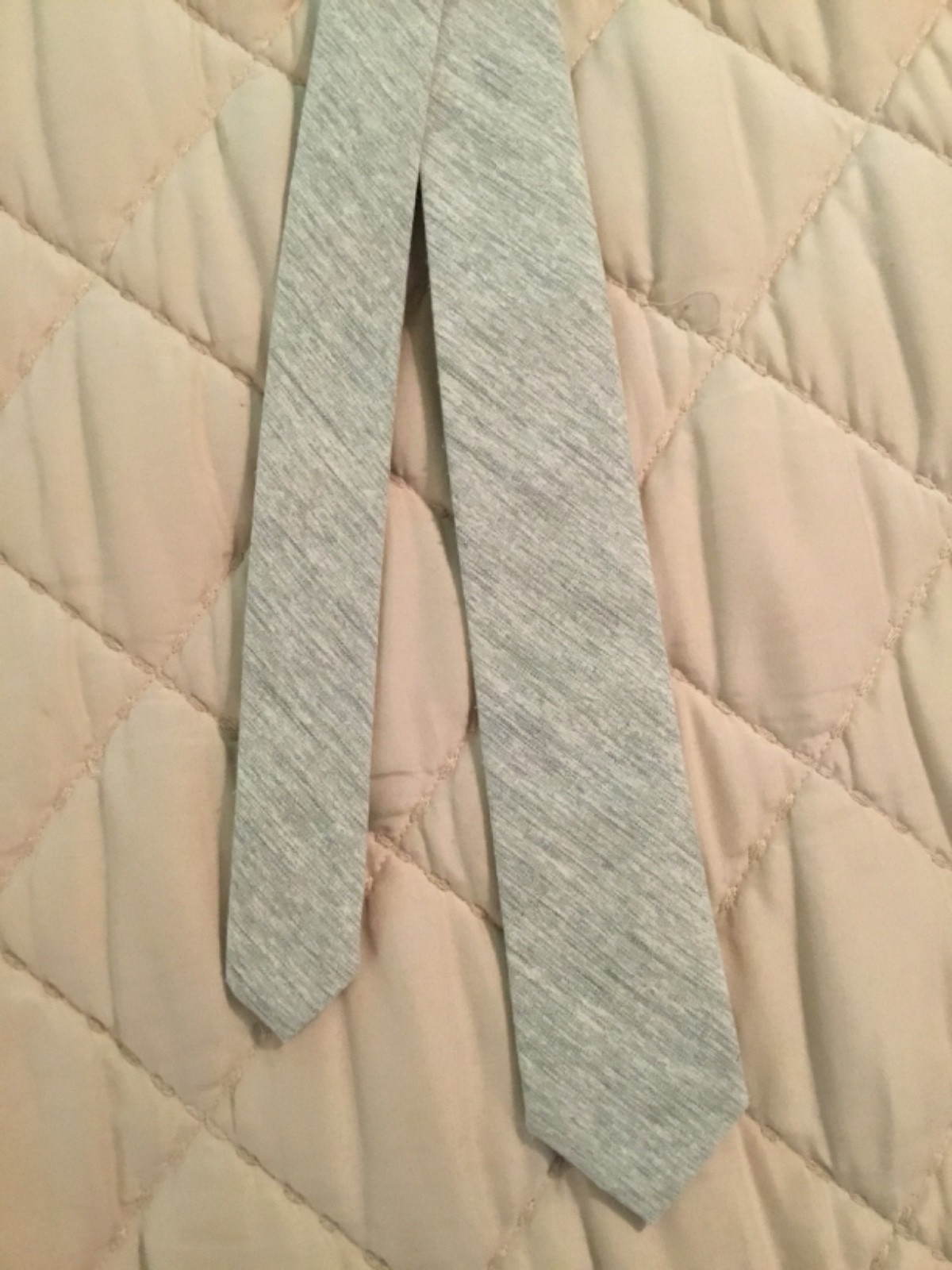 Mens Hand Made 100% Cotton Skinny Slim Necktie Sage Green 2.5″ X 58″