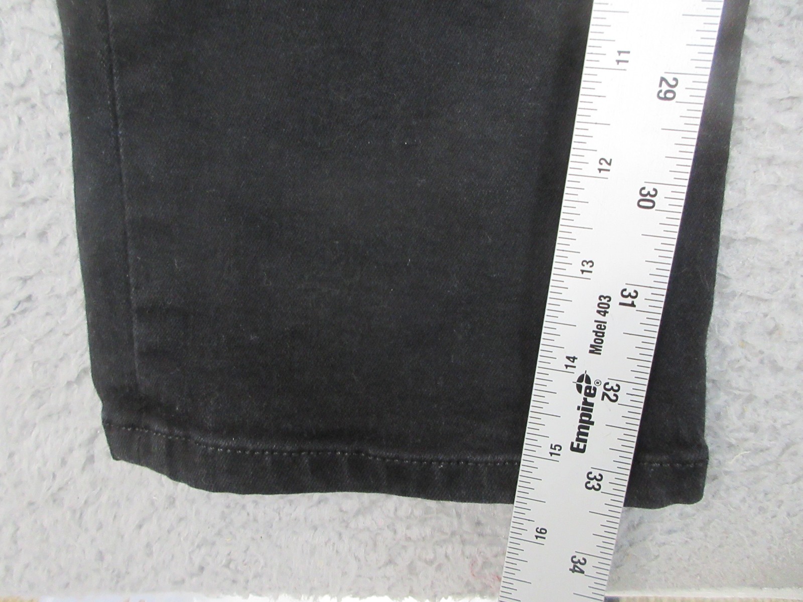Joes Jeans The Brixton Straight Narrow Mens 34×32 Black Stretch Denim Dark Wash