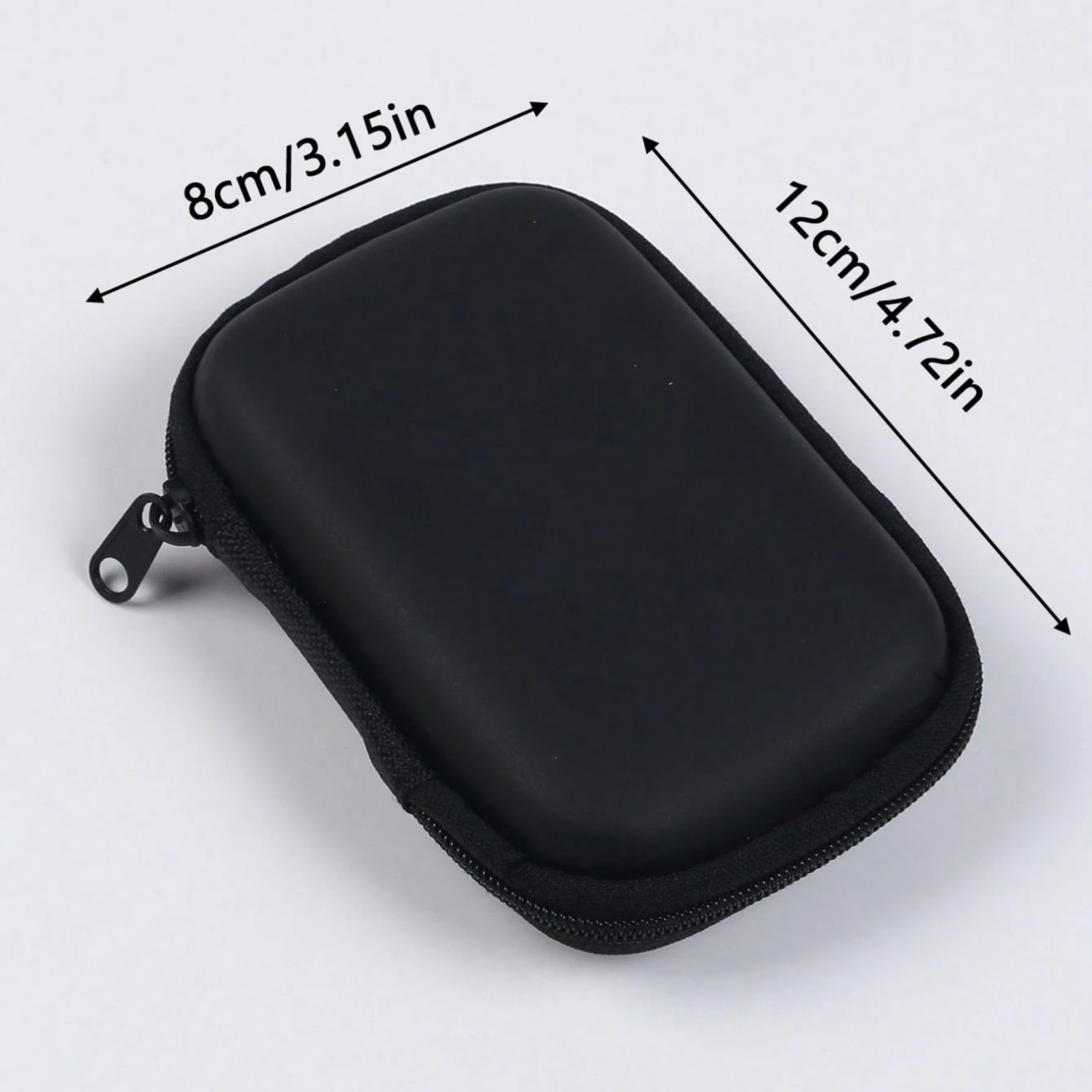 Portable Mini Travel Cable Earphone Phone Charger Storage Case Pouch Coin Purse