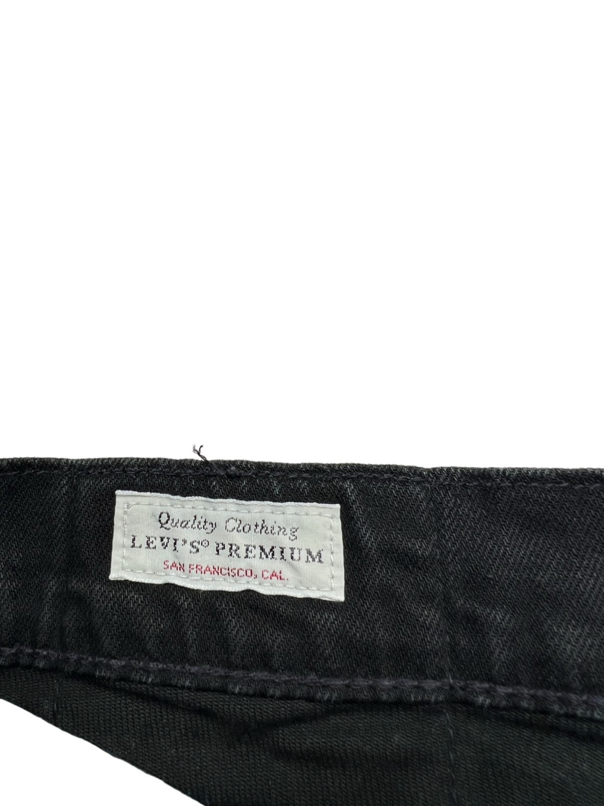 Levi’s 500 Series Men’s Stretch Jeans Black Regular Fit W29 L30
