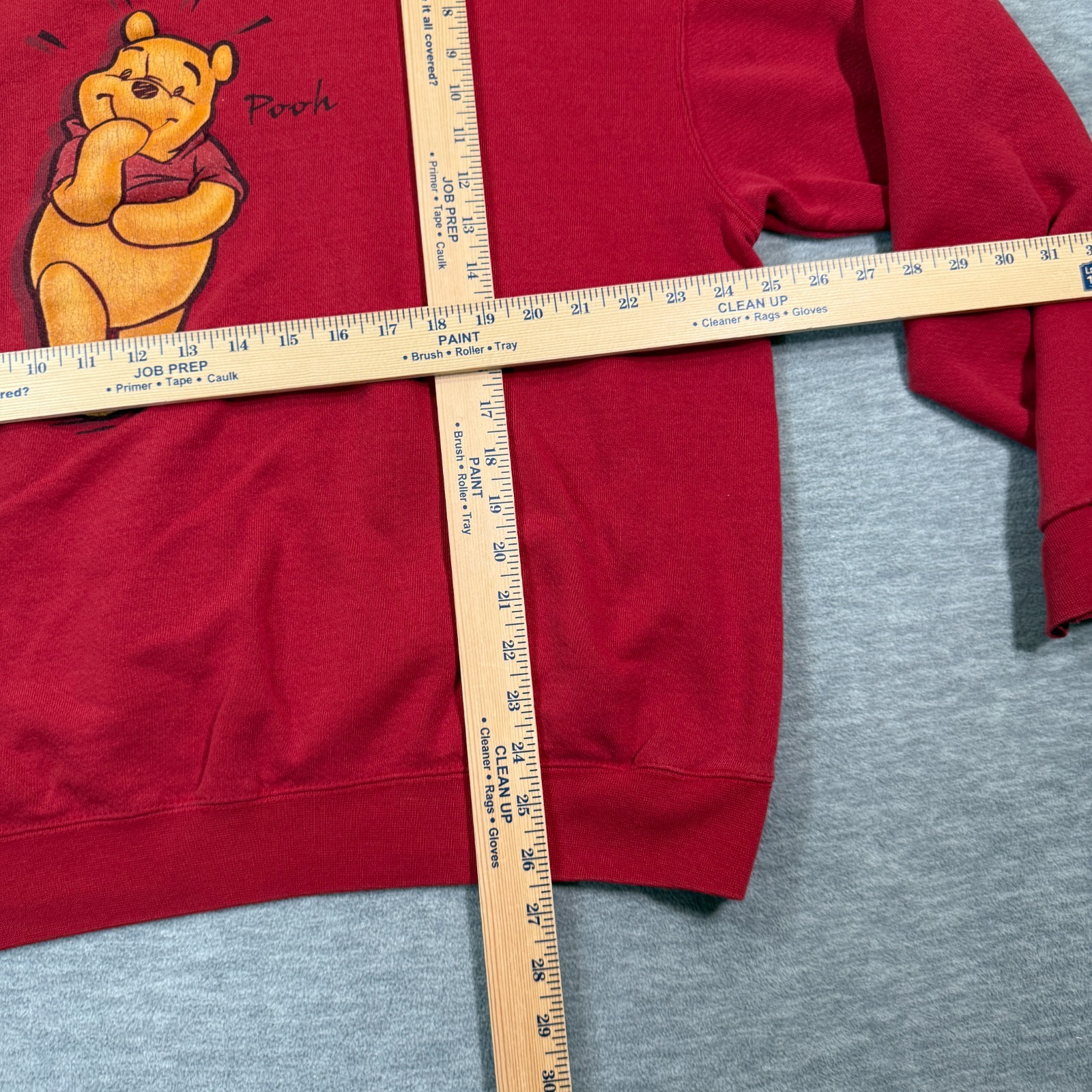 Vintage 90s Disney Store Pooh’s Snowy Days Sweatshirt Medium Winnie The Pooh