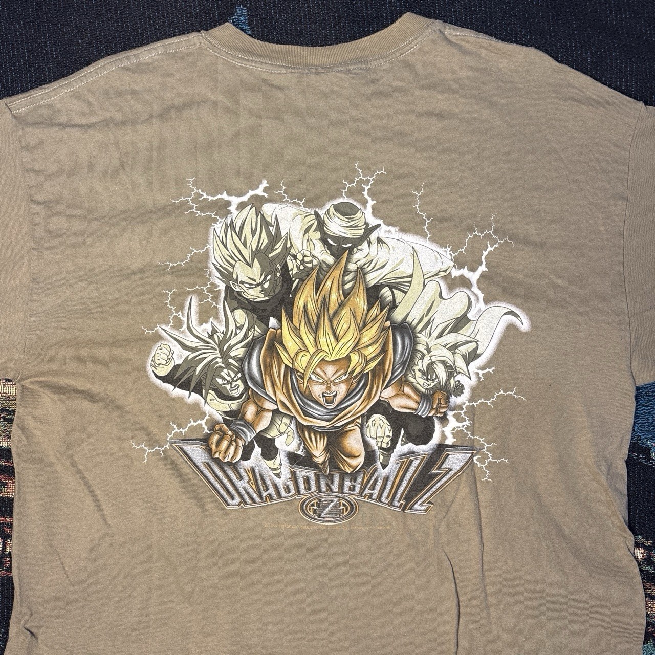 Vintage 1998 Dragon Ball Z Anime Tee Son Goku Vegeta Gohan Piccolo Trunks XL