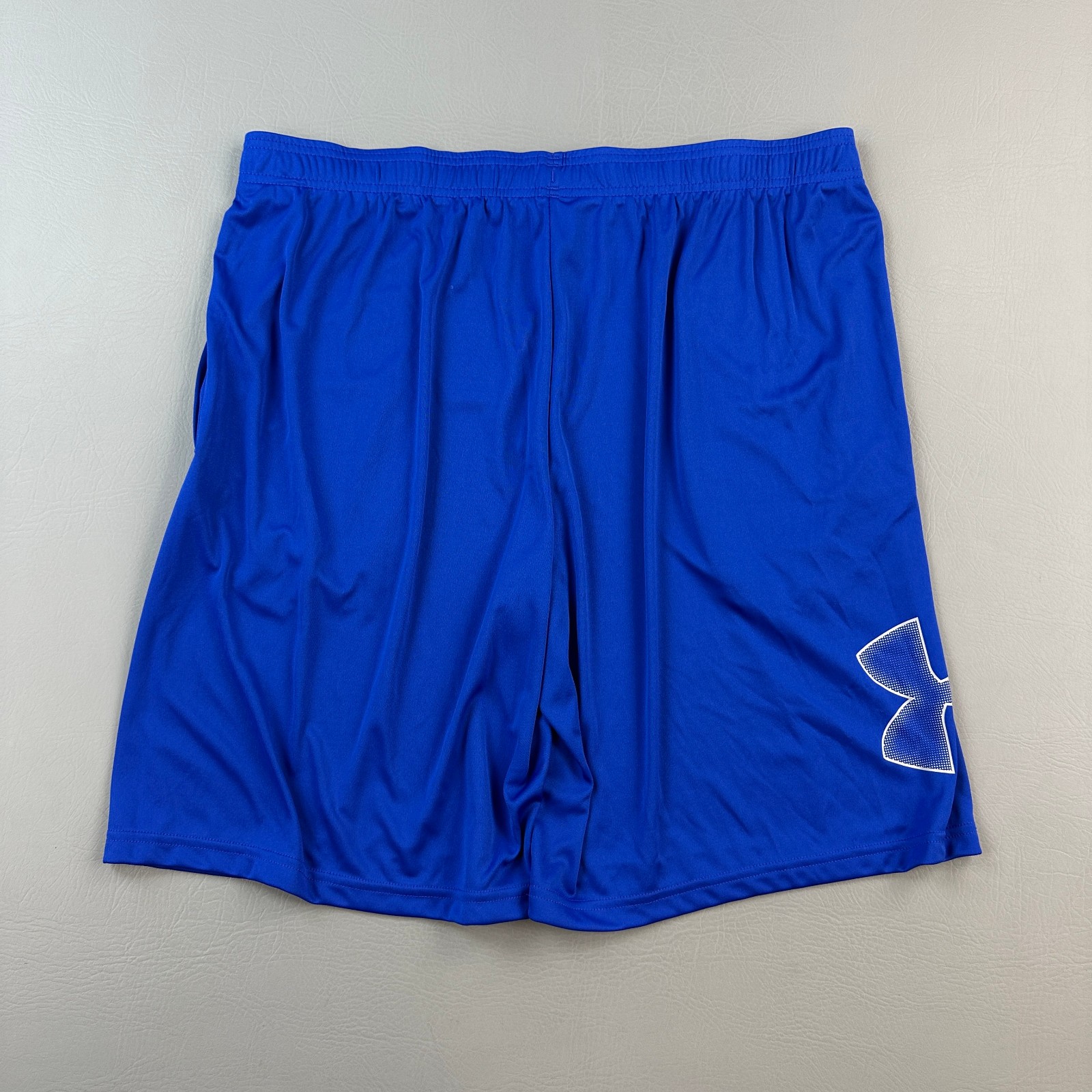 Under Armour Tech Graphic Shorts Mens XL Blue UA Logo Atheltic Drawstring NWT