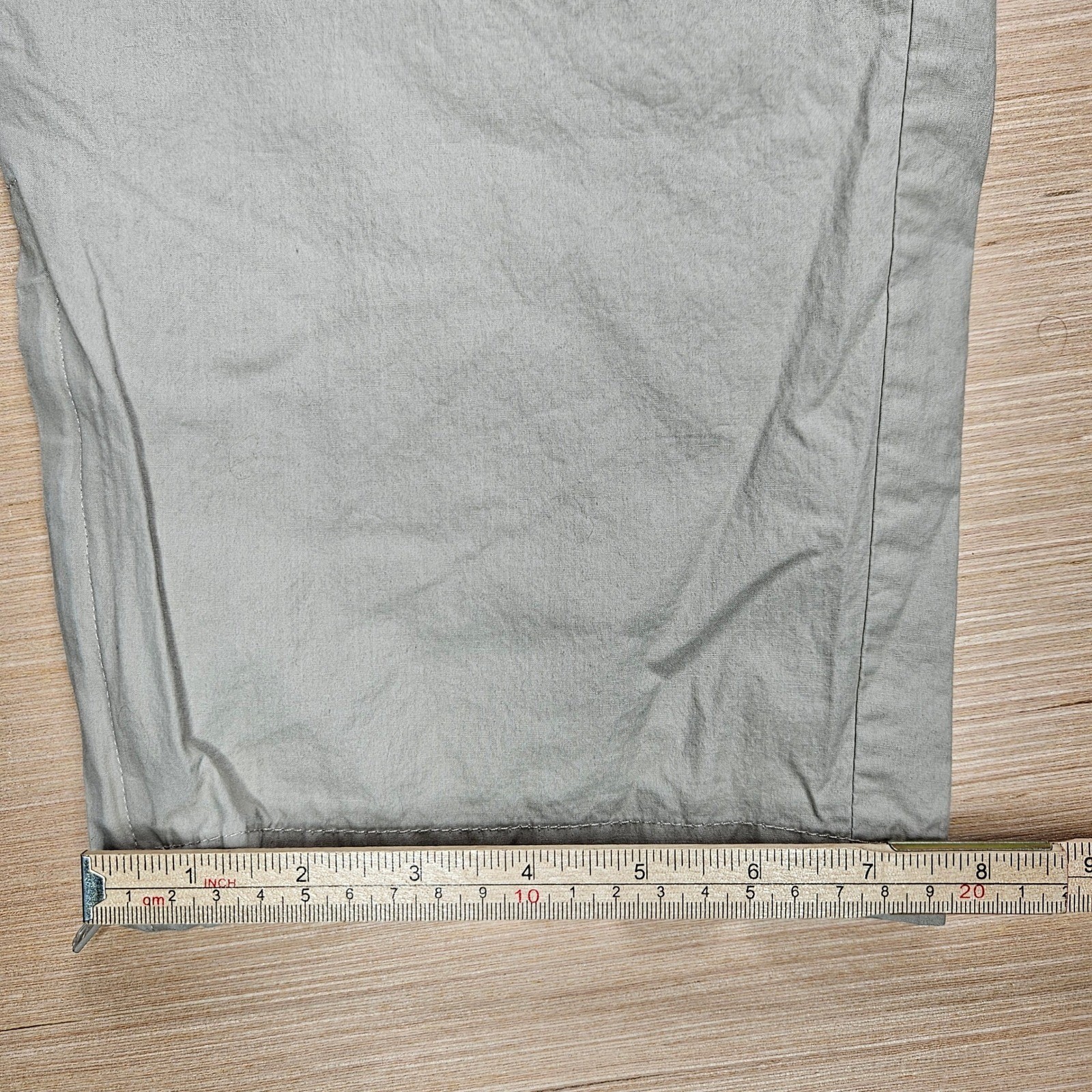 Orvis Convertible Cargo Pants Mens 34×27.5 Gray Zip Off Hiking Outdoor Fishing