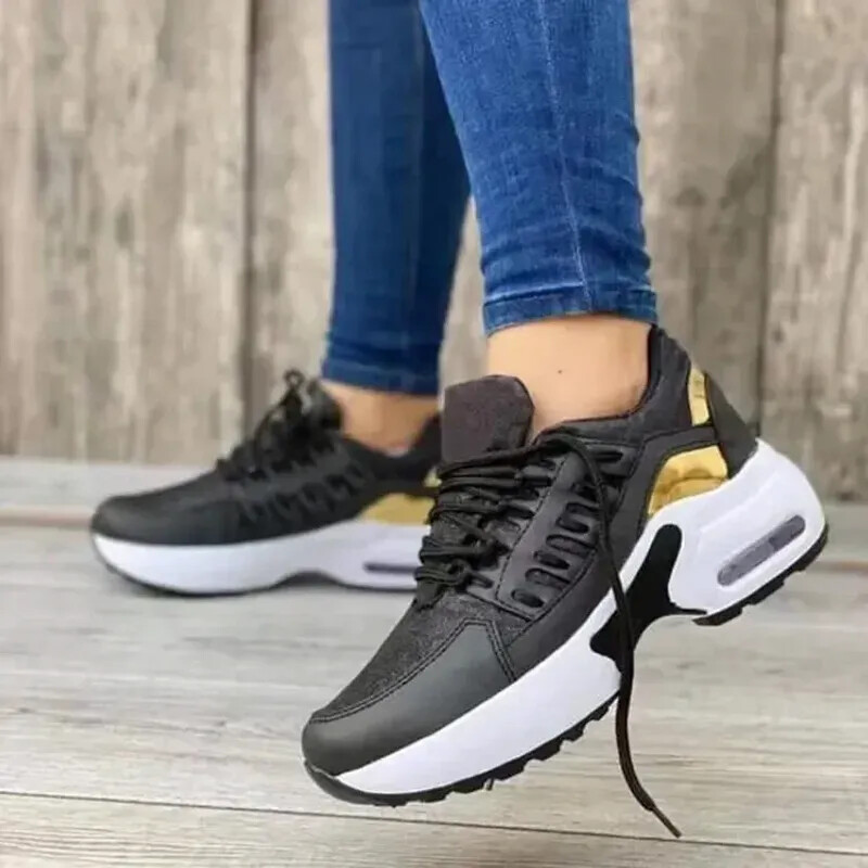 Tenis Women Sneakers Platform Casual Shoes for Women 2025 New Comfort Mesh.