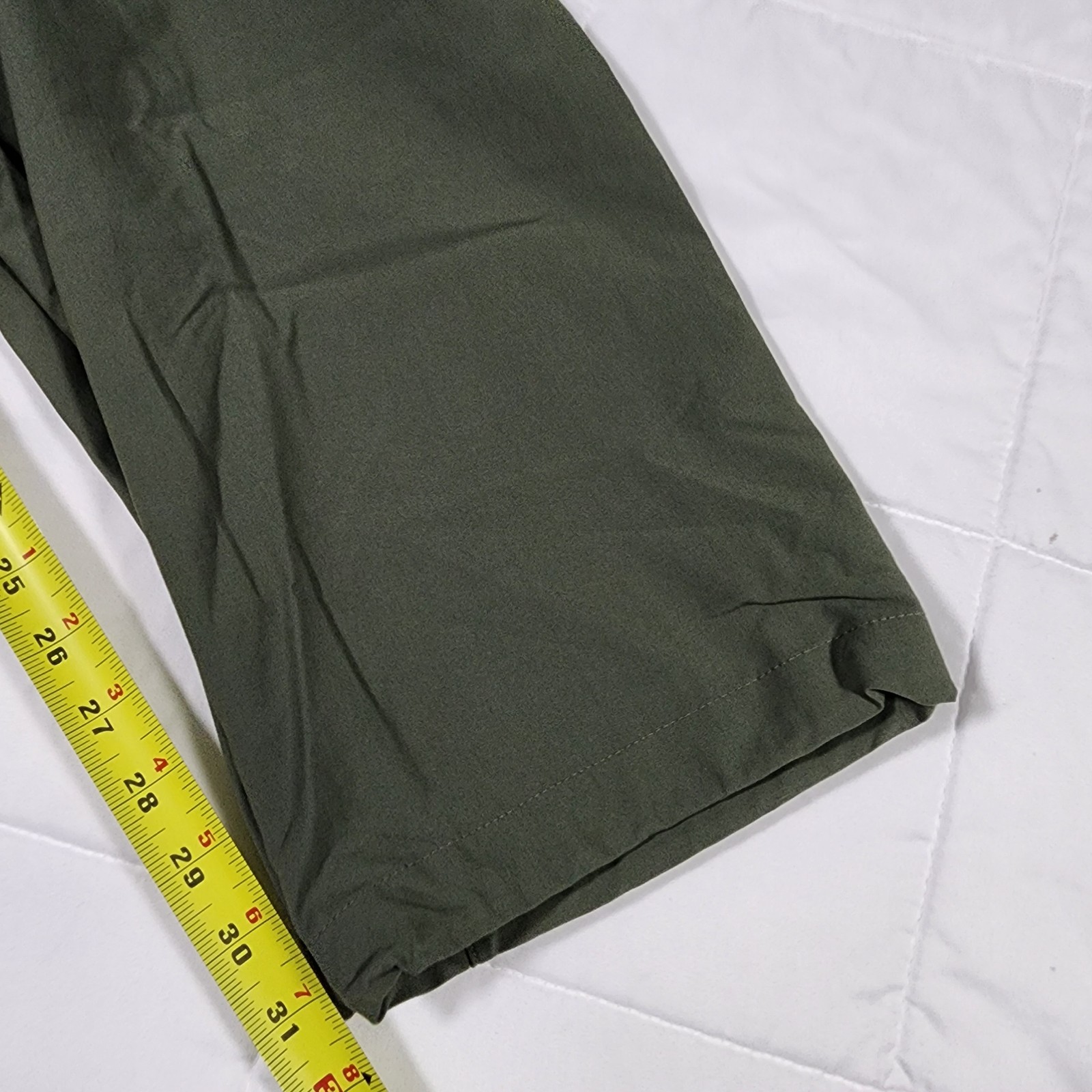 Patagonia RPS Rock Pants Men’s 38 Green Climbing Hiking Nylon Poly Zipper Pocket