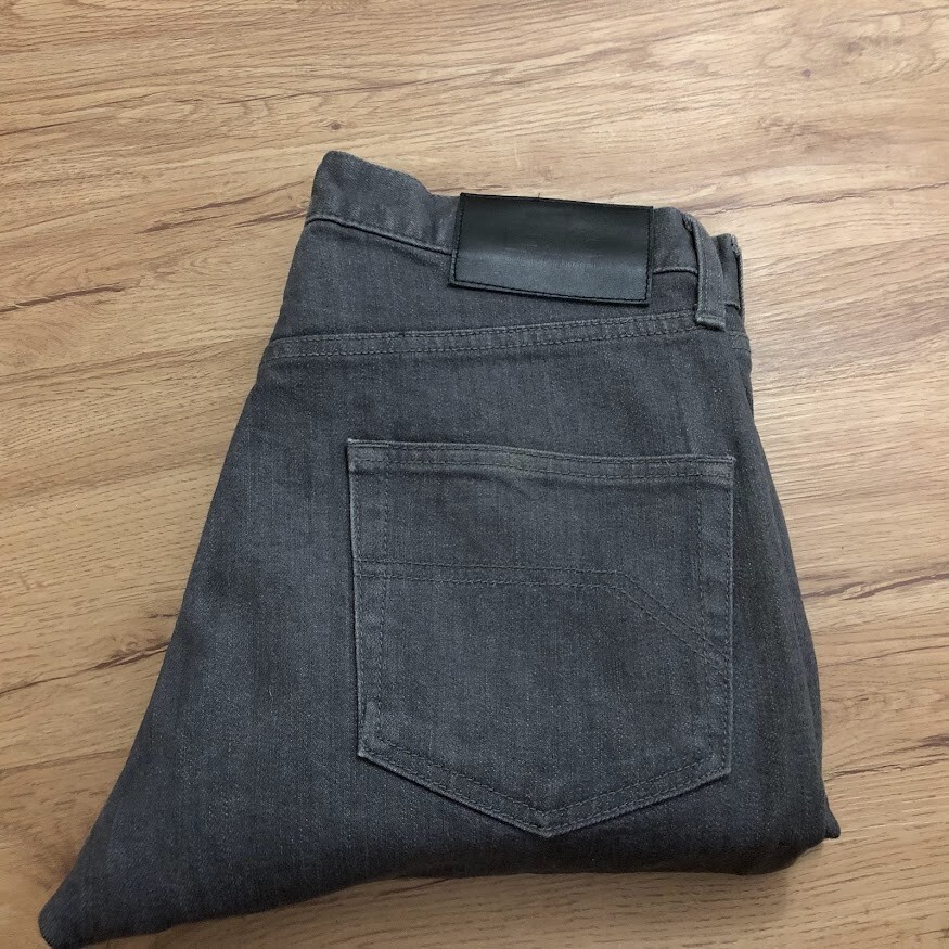 FTC Skateboarding Denim Jeans Mens Small S 30 Black Gray Skater