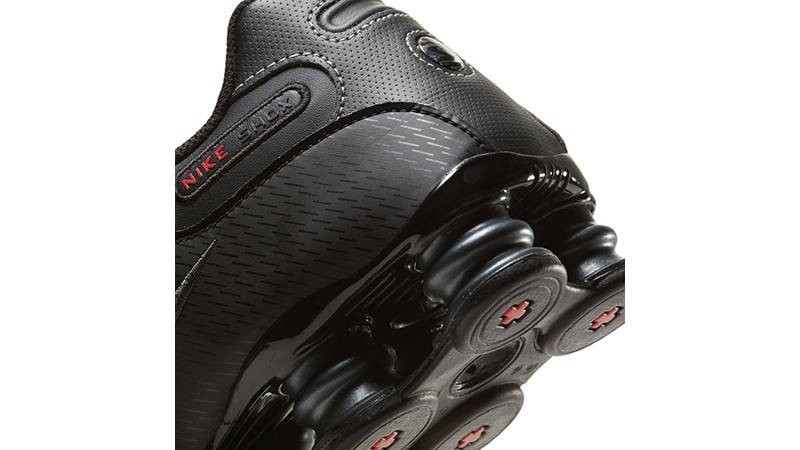 Nike Shox NZ Men’s Shoes Black White Varsity Red 378341 017