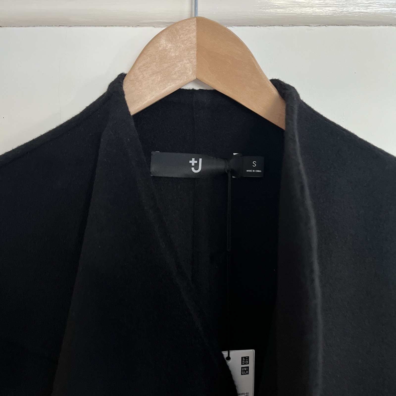 UNIQLO +J Jil Sander Cashmere blend Collarless Coat size S