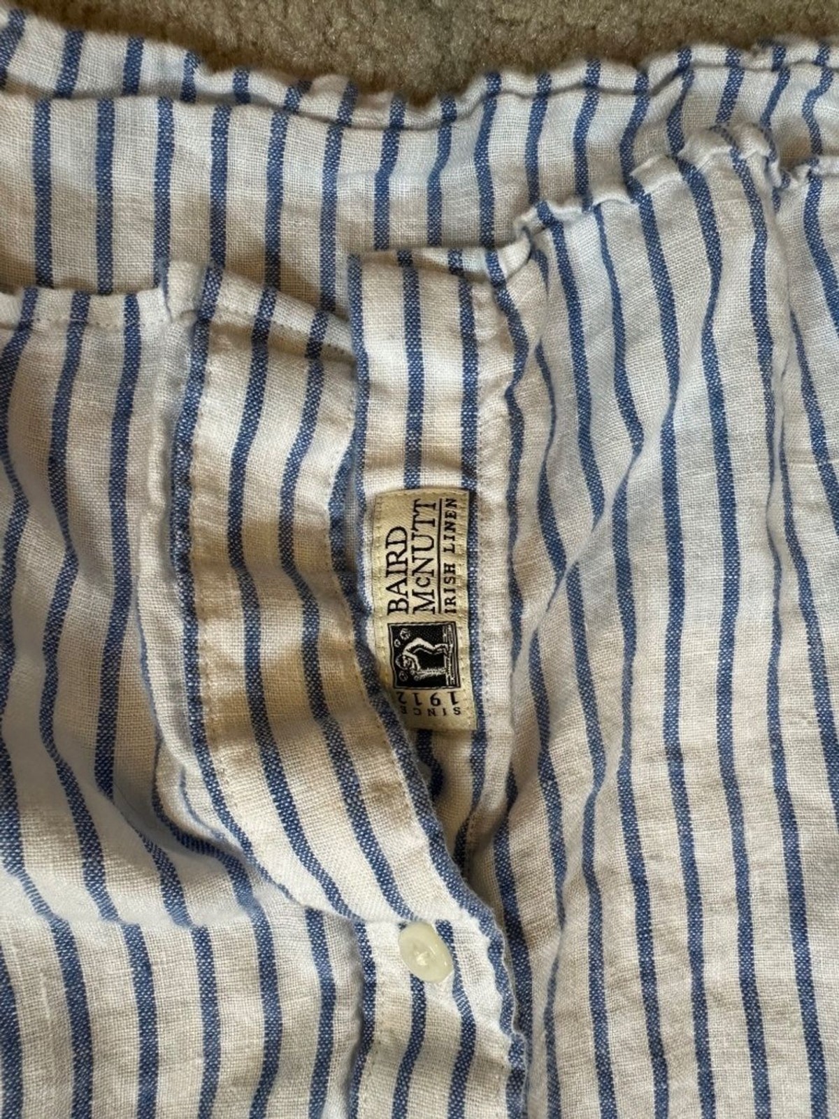 J. Crew Slim Baird McNutt Irish linen shirt