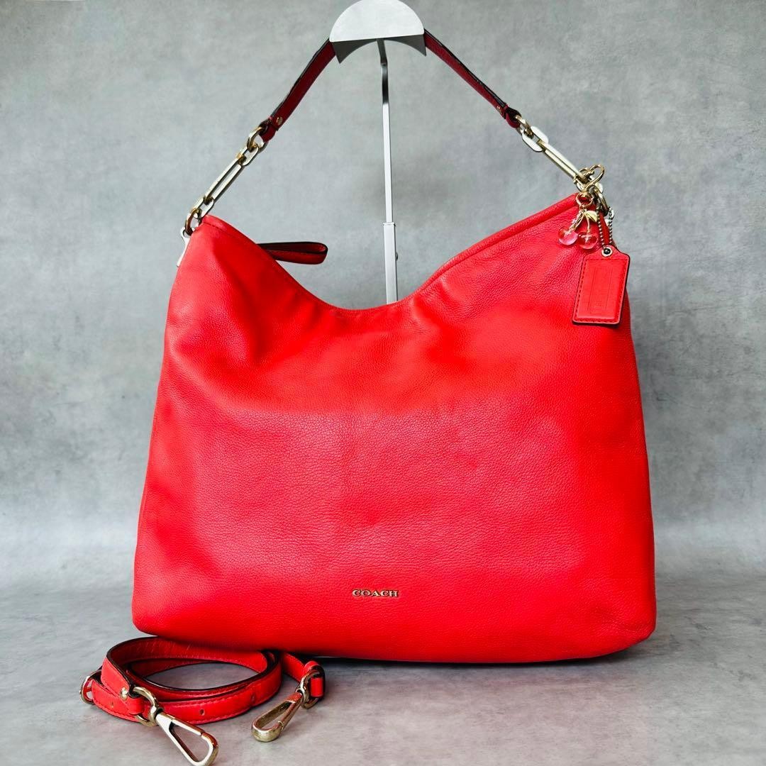 Y2K Coach Madison Leather Hobo 2way Bag