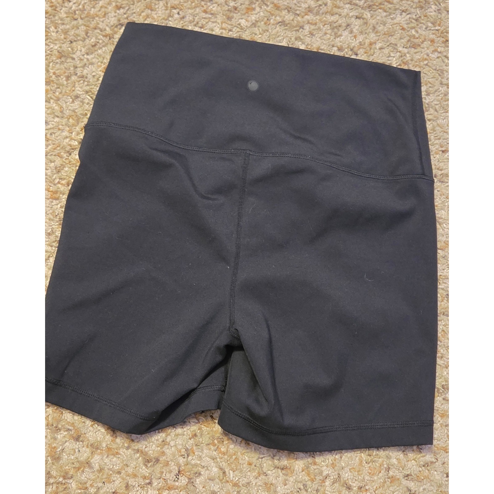 Yogalicious Lux Everyday 5″ Super Hi Rise Shorts Women’s Size Large Black