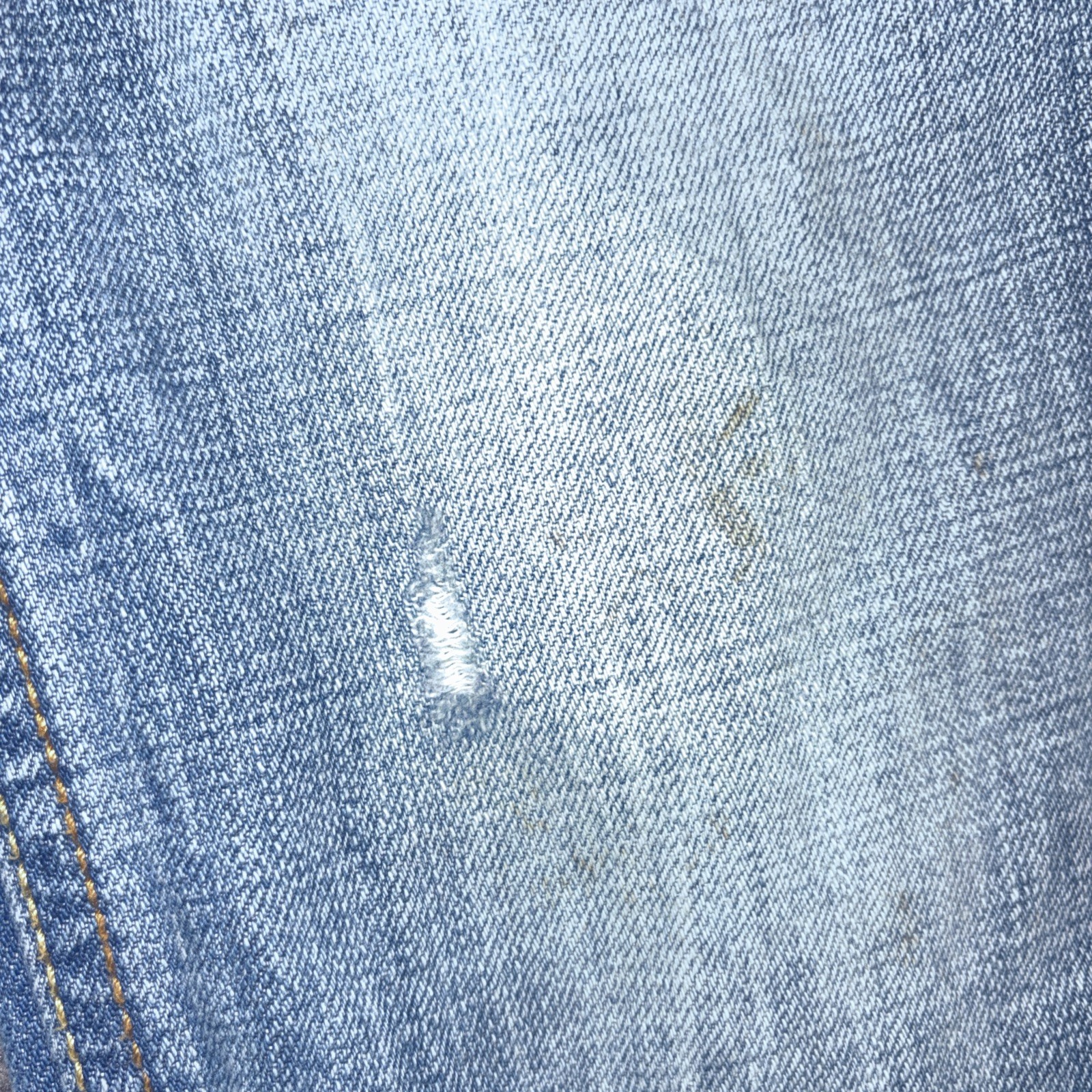 American Eagle Jeans Men 29×30 Original Straight Distressed Light Wash Denim