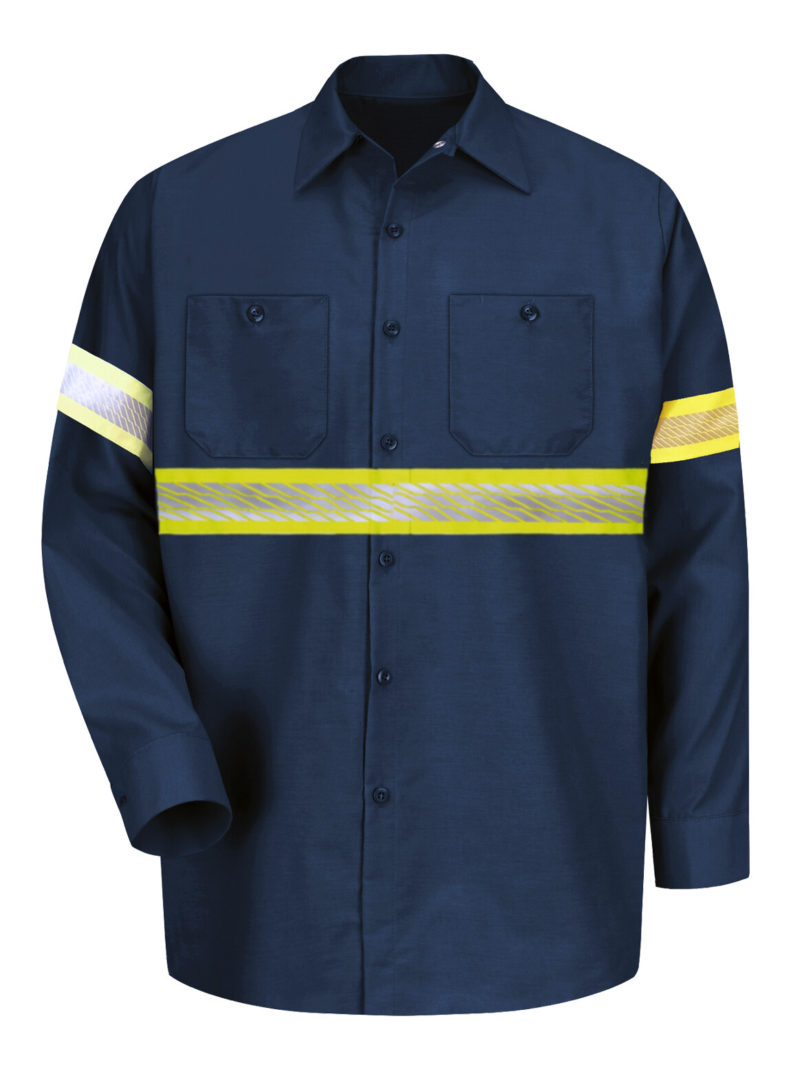 L&M Men Enhanced Visibility Hi Vis Reflective Work Towing Uniform Shirts & Pants