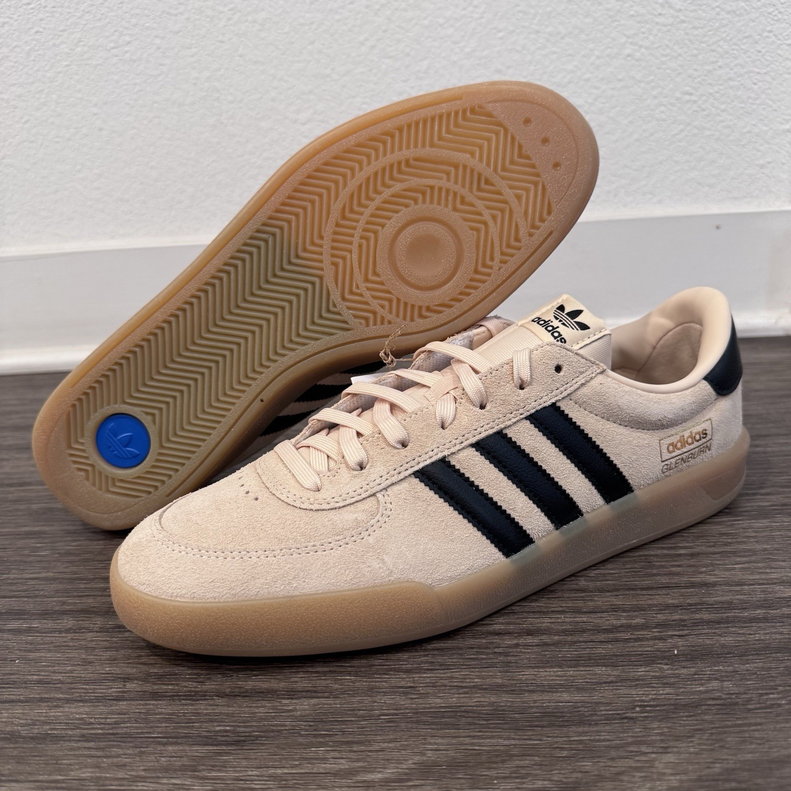 adidas GLENBURN HP3510 Sand Strata / Core Black / Gum Shoes Sz 12